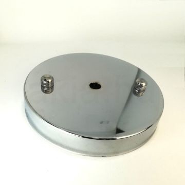 plafontarcsa-mennyezetirozsa-120mm-sima-fenyes-krom-szin