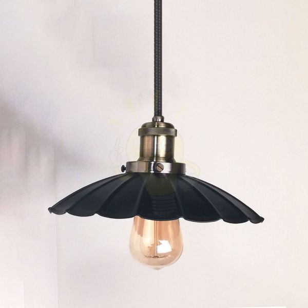 antik-fuggesztek-lampa-matt-fekete-antik-bronz-szin-hullamos-buraval