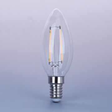 LED filament dekor izzó - C35 - 4 watt - szabályozható