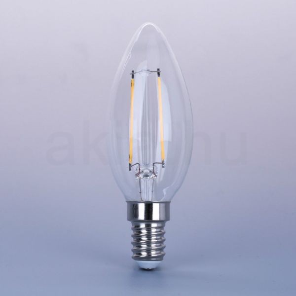 LED filament dekor izzó - C35 - 4 watt - szabályozható