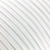 Textil kábel fehér 3x0,75