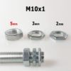 Hexagon anyacsavar M10 - 5mm