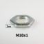 Hexagon anyacsavar M10 - 2mm