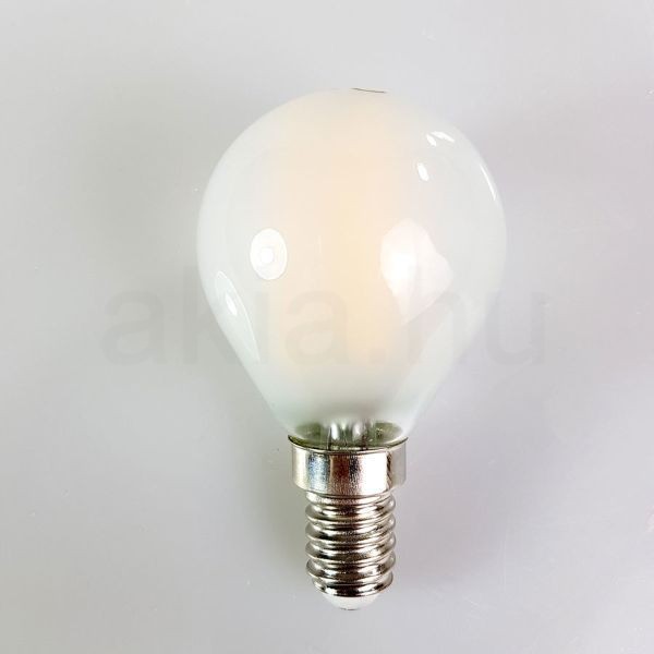 LED filament dekor izzó - G45 opál - 4 watt - szabályozható