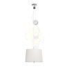 Kép LEVITA lehúzható függeszték fehér króm 230V LED E27 15W