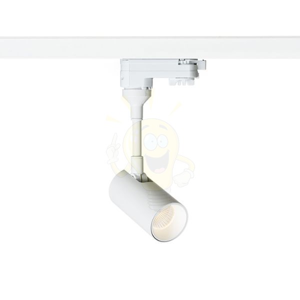 Kép LOLLIPOP háromfázisú áramkörös sínre fehér  230V LED 8W 40°  3000K