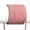 Kép FIT 3x0,75 1fm textil kábel piros/fehér  