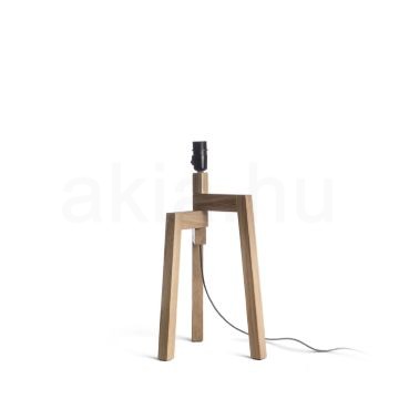 Kép WOODY asztali lámpatest  tölgy 230V LED E27 15W