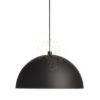 Kép CARISSIMA 40 függő lámpa matt fekete/aranysárga  230V LED E27 15W