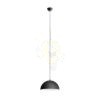 Kép MONROE 30 függő lámpa matt fekete/fehér  230V LED E27 11W