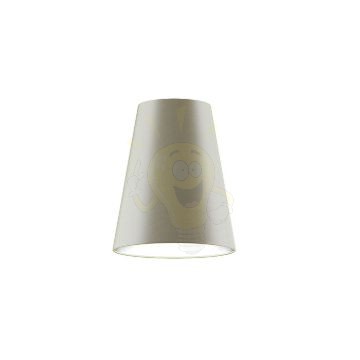 Kép CONNY 25/30 asztali lámpaernyő Monaco galamb szürke/ezüst PVC max. 23W