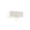 Kép TEMPO 50/19 lámpabúra  Polycotton fehér/fehér PVC  max. 23W