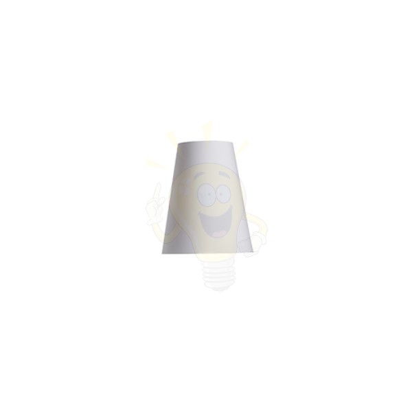 Kép CONNY 25/30 asztali lámpaernyő Polycotton fehér/fehér PVC max. 23W