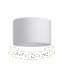 Kép RON 40/25 lámpabúra  Polycotton fehér/fehér PVC  max. 23W