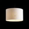 Kép RON 40/25 lámpabúra  Polycotton fehér/fehér PVC  max. 23W