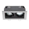 Kép MONE II dönthető ezüstszürke  12V GU5,3 2x50W