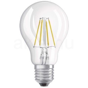 Kép OSRAM Retrofit Classic A DIMM izzó  világos 230V E27 LED EQ40  2700K