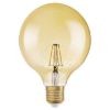 Kép OSRAM Vintage Globe 125 DIMM borostyán 230V E27 LED EQ55 2400K
