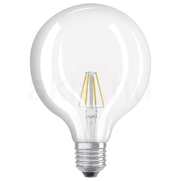 Kép OSRAM Retrofit Globe 125   világos 230V E27 LED EQ60  2700K