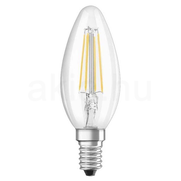 Kép OSRAM Retrofit gyertya alakú világos 230V E14 LED EQ40 2700K