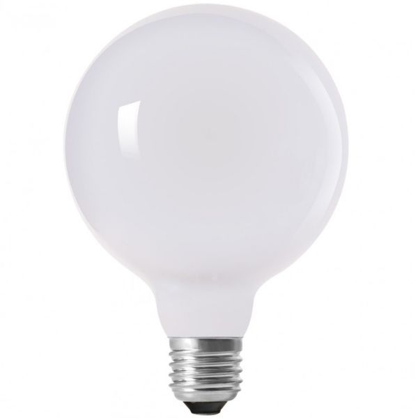 LED filament dekor izzó tejüveg - G95 - 10 watt - üveg