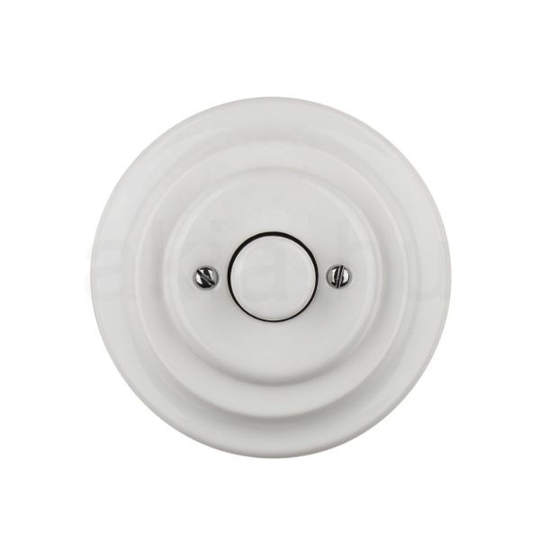 Porcelán dimmer kapcsoló, falba süllyesztett