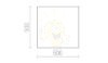 DIFFUSER SQ 50 PMMA   tej akril 