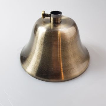 Fém mennyezeti tárcsa harang alakú - antik bronz