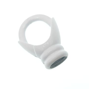 Lámpa tartógyűrű fehér - belső menetes 12mm