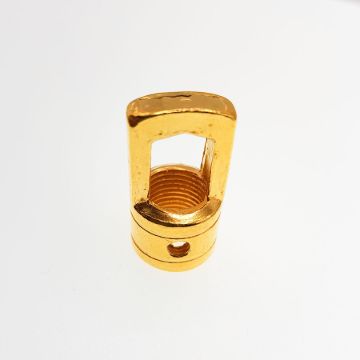 Lámpa tartógyűrű arany - belső menetes 14mm