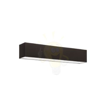 LOPE 120/22 lámpabúra Polycotton fekete/fehér PVC max. 23W
