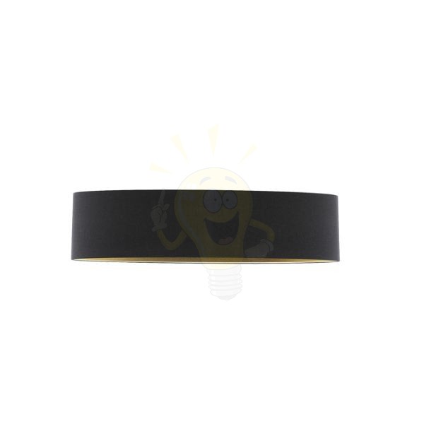 CASUAL 90/22 lámpabúra  Polycotton fekete/fehér PVC  max. 23W