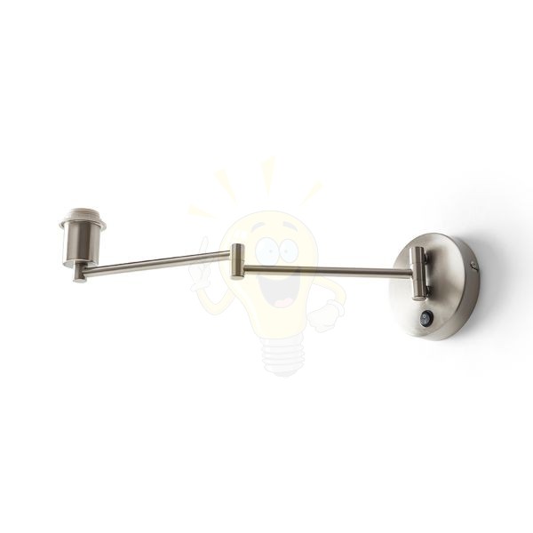 AVENIDA fali lámpa matt nikkel 230V LED E27 11W