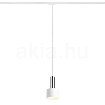 GIULIA 12 egy áramkörös sínre fehér króm 230V LED E27 11W