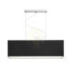 LOPE 80/23 lámpabúra  Polycotton fekete/fehér PVC  max. 23W
