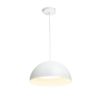 GLADYS 40 függő lámpa fehér/fehér 230V LED E27 30W