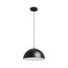 GLADYS 30 függő lámpa fekete/fehér  230V LED E27 15W