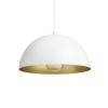 GLADYS 30 függő lámpa fehér/aranysárga  230V LED E27 15W