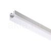 LED PROFILE D felületre szerelhető 1m  alumínium/tej akril 