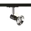 TRICA egyfázisú áramkörös sínre fekete  230V LED GU10 12W