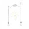 KOMBIX 2 függesztő készlet KA+AK+KF   230V LED E27 2x15W