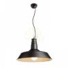 GOLDIE 46 függő lámpa fekete/fehér  230V LED E27 30W