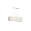 LOPE 80/23 lámpabúra  Polycotton fehér/fehér PVC  max. 23W