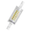 OSRAM SLIM LINE 78mm   világos 230V R7S LED EQ60 300°  2700K