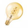 OSRAM Vintage Globe 125 SPIRAL borostyán 230V E27 LED EQ25 2000K
